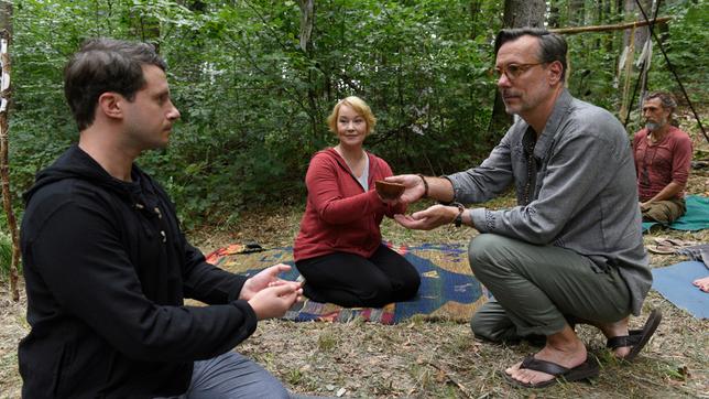 Timo Gruber (Thimo Meitner), Nele Fehrenbach (Floriane Daniel), und Dr. Johannes