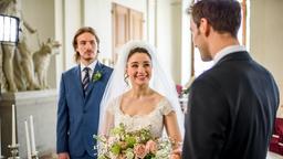 Sturm der Liebe Traumhochzeit 2017 Backstage Alexander Milz, Jeannine Michèle Wacker und Max Alberti