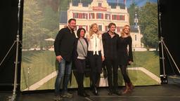 Sturm der Liebe Fantag 2018 Dieter Bach, Larissa Marolt, Sebastian Fischer und Isabell Ege mit Fan