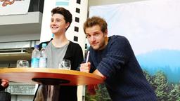 Sturm der Liebe Der 2. Spezialtourentag 2016 Lukas Schmidt (l.) und Philip Butz (r.) 