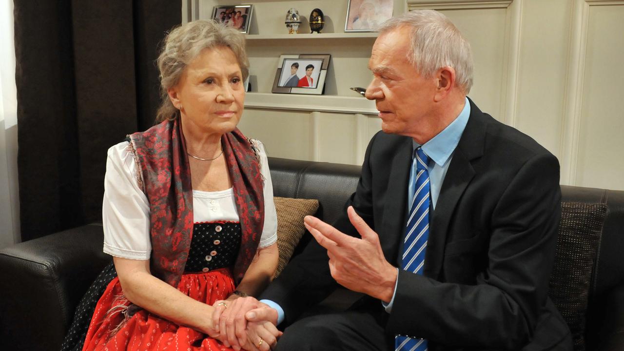 Sturm der Liebe Folge 2147 20.01.2015: Hildegard und Werner