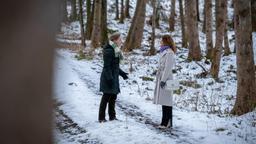 Leander kommt hinter die heimliche Allianz von Alexandra (Daniela Kiefer) und Gesine (Eve Lamell).