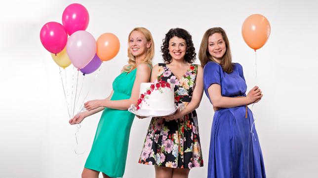 Bild: ARD/Ralf Wilschewski Liza Tzschirner, Mirjam Heimann und Christin Balogh