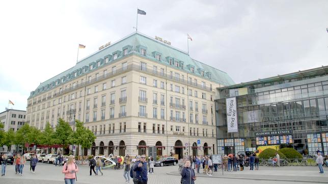 Das Hotel Adlon in Berlin am Pariser Platz 